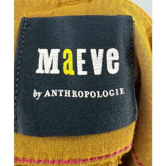 Maeve Anthropologie Colette Cropped Wide Leg Linen Pants Women’s Plus Size 24W - Picture 6 of 9